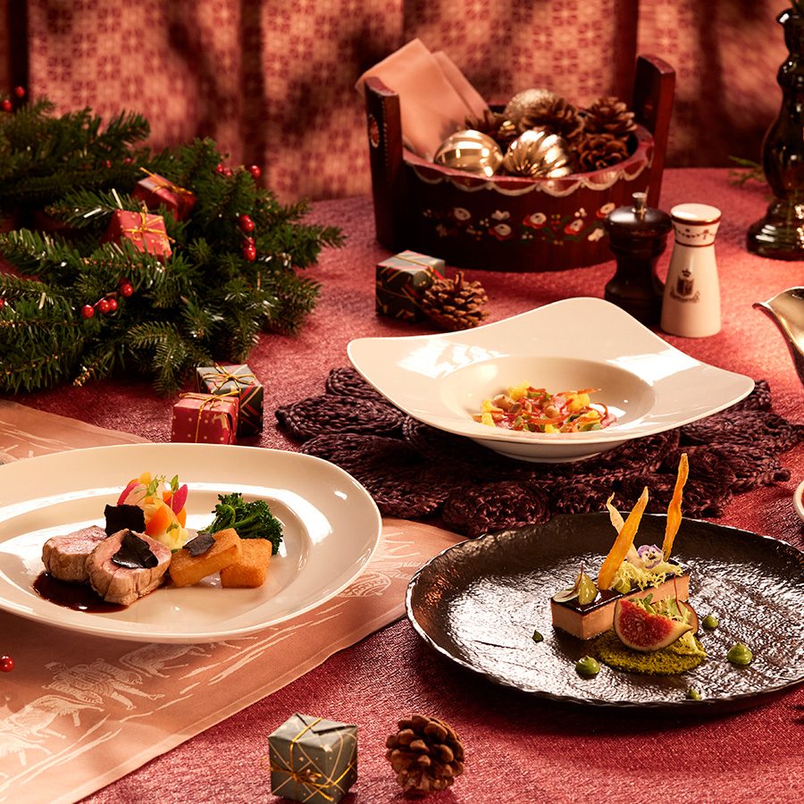 A festive meal at The Peninsula Hong Kong